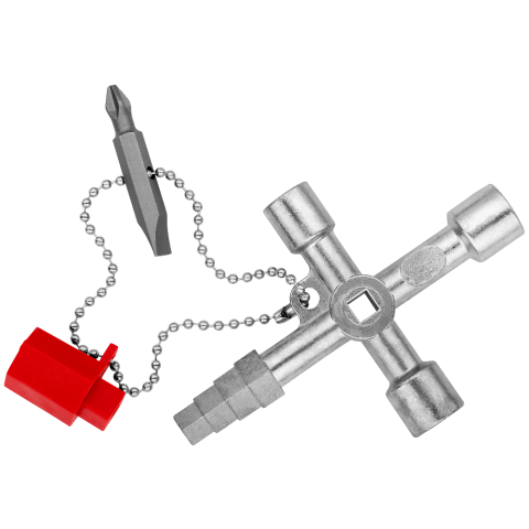 KNIPEX Profi-Key For Standard Shut-Off Systems