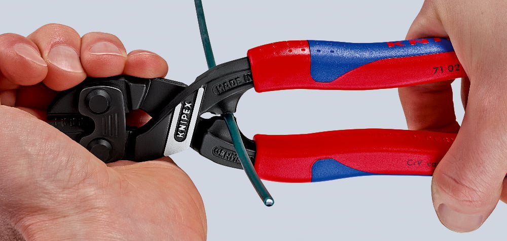 KNIPEX CoBolt Compact Bolt Cutter w/ Tether Attachment, 200mm
