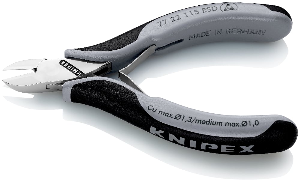 KNIPEX Electronics Diagonal Cutter 115mm