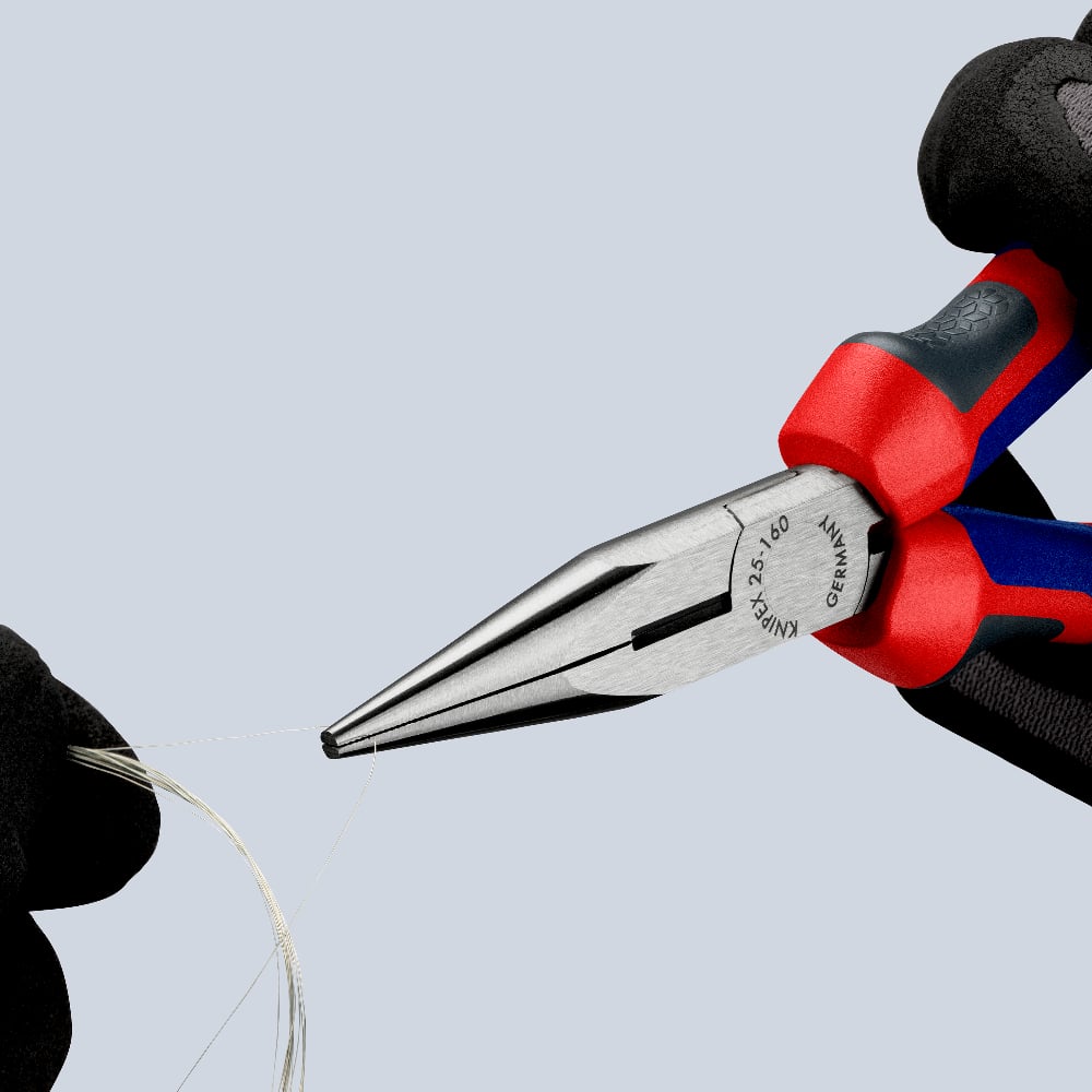 KNIPEX Pliers Snipe Nose 160mm Side Cut Cush