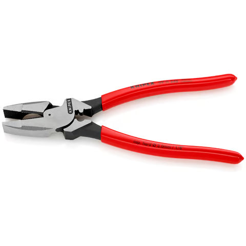 KNIPEX Linemans Pliers 240mm With Crimper