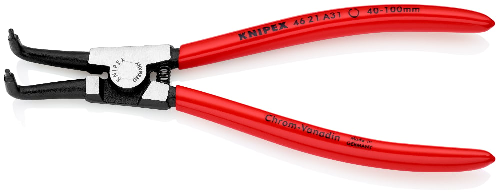 KNIPEX Pliers Circlip 40-100mm Ext Bent 200mm