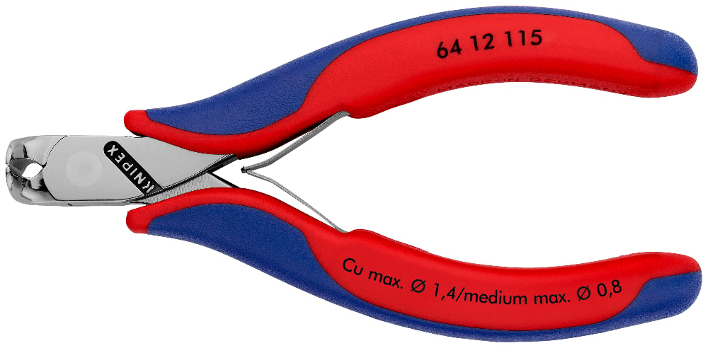KNIPEX Electronics End Cutting Pliers, 115mm