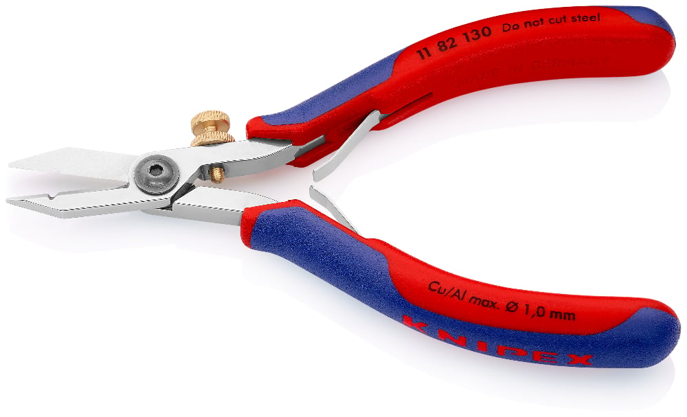 KNIPEX Electronics Wire Stripping Shears, 130mm