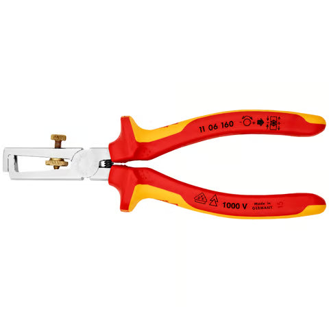 KNIPEX Insulation Stripping Pliers (VDE), 160mm