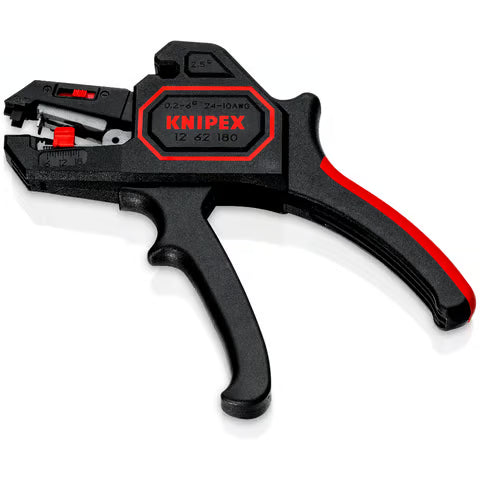 KNIPEX Pliers Insul Strip 0.2-6mm Auto Adjust 180mm