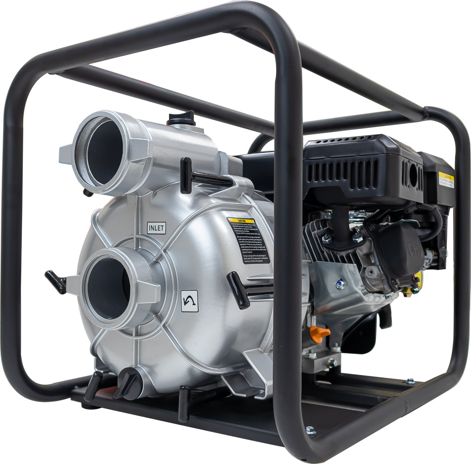 BE 2" Semi-Trash Pump, 550 L/min - Powerease 7.5hp, Recoil | TPS2070-R