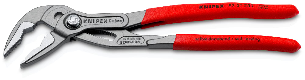 KNIPEX Pliers Cobra 250mm Extra Slim Plas
