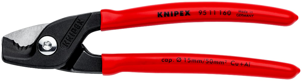 KNIPEX StepCut Cable Shears, 160mm