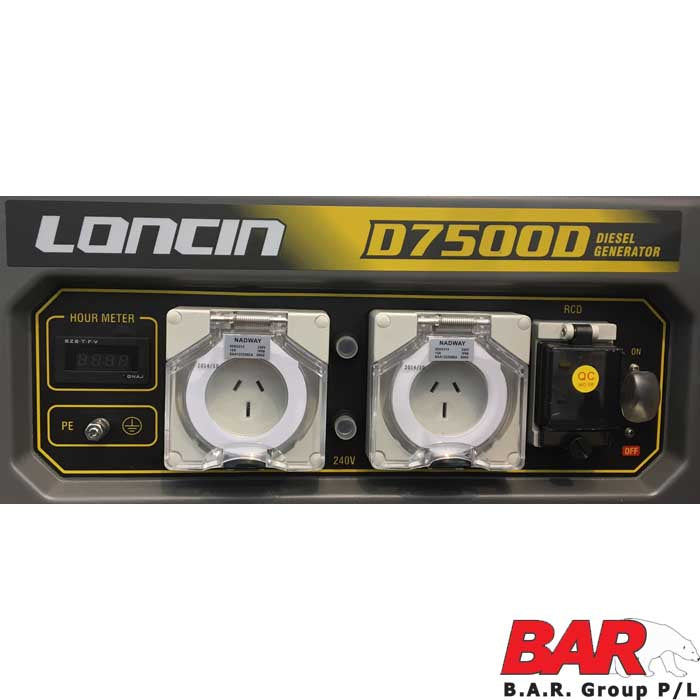 BE 5,500W Diesel Generator | G7500D-LER1