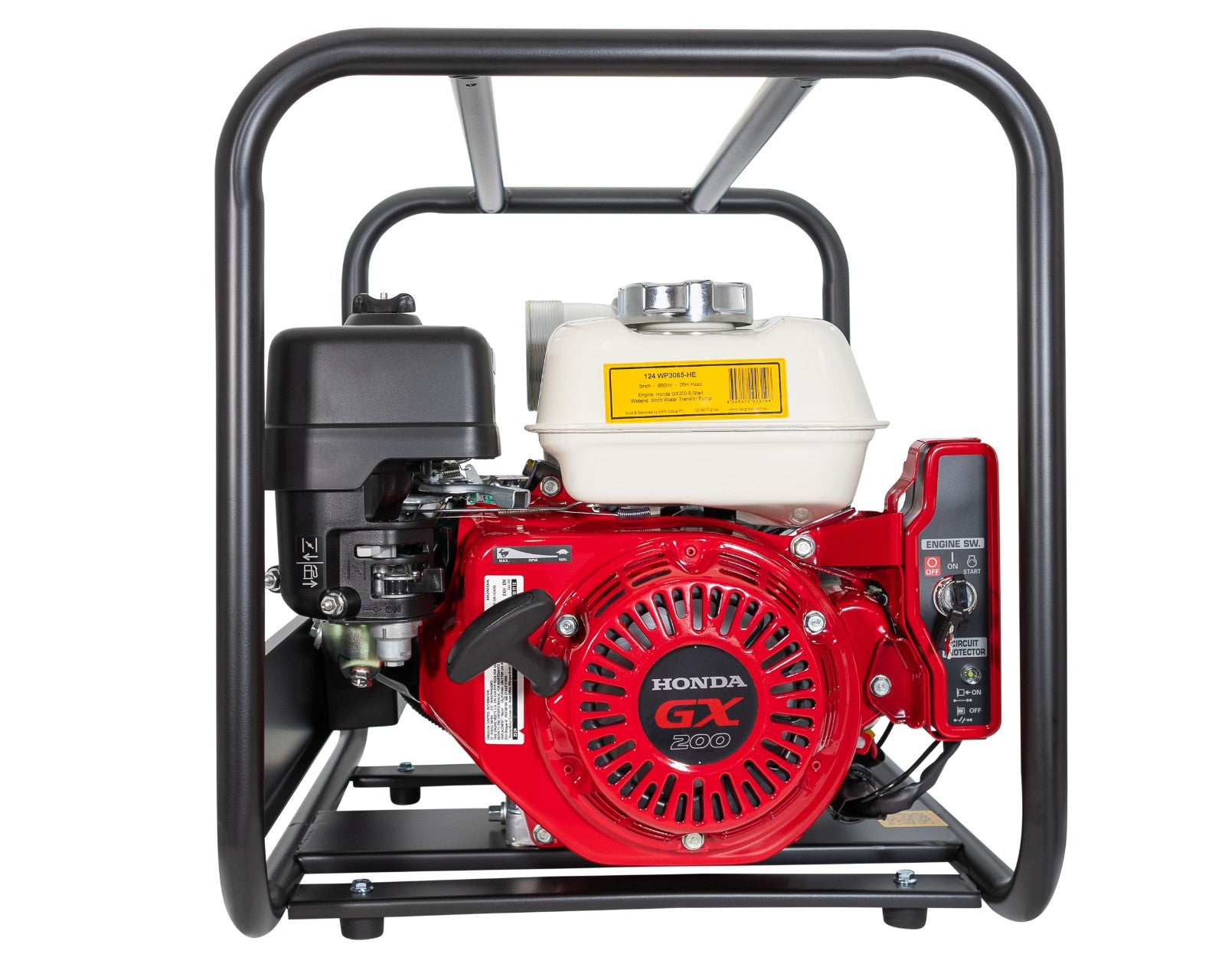 BE 3" Water Transfer Pump, 950 L/min - Honda 6.5hp, Electric | WP3065-HE