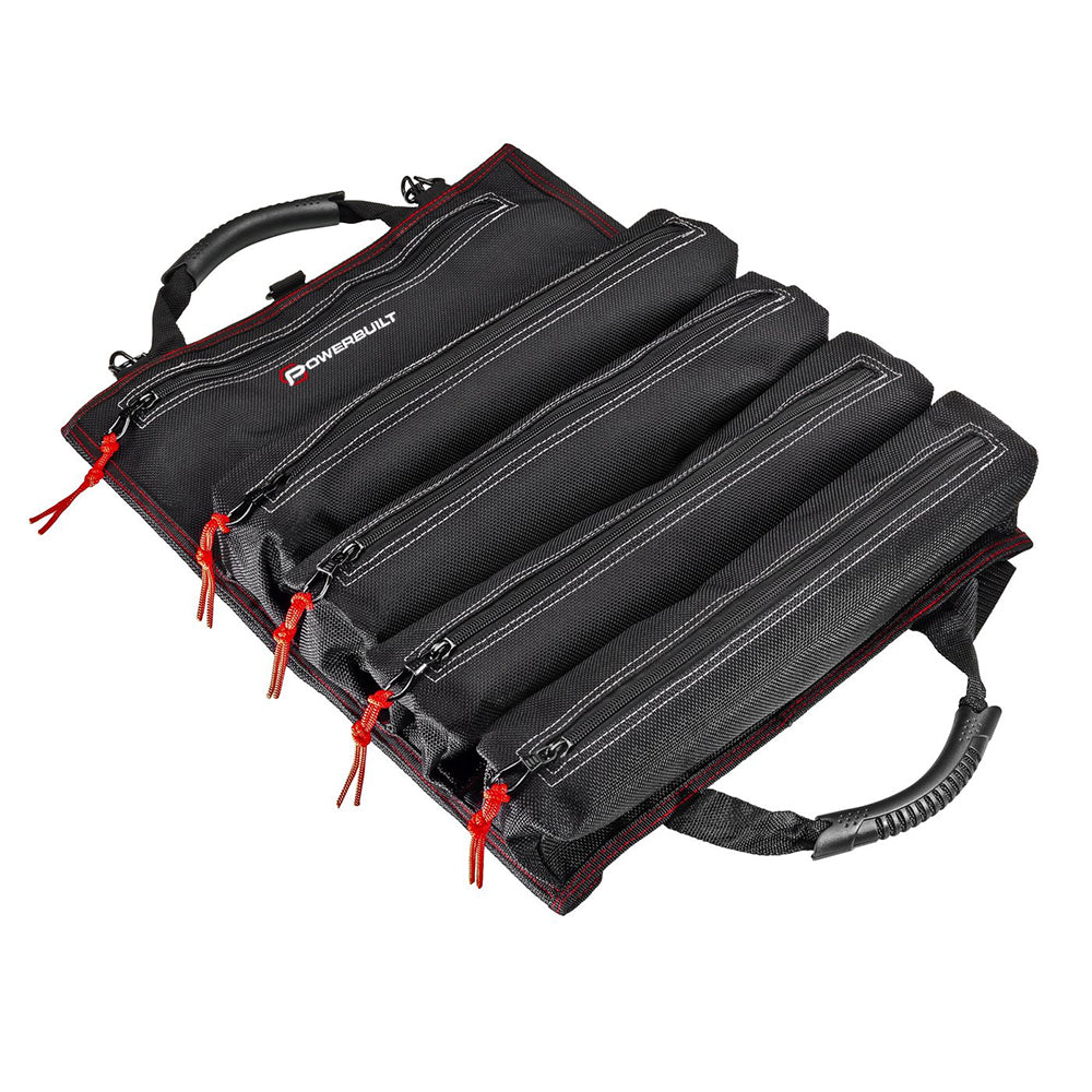 Powerbuilt 5 Pocket Roll Up Tool Bag