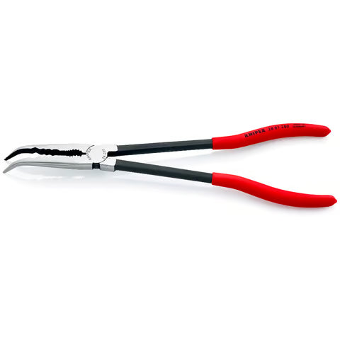 KNIPEX Pliers Long Nose 280mm Side Cut Bent
