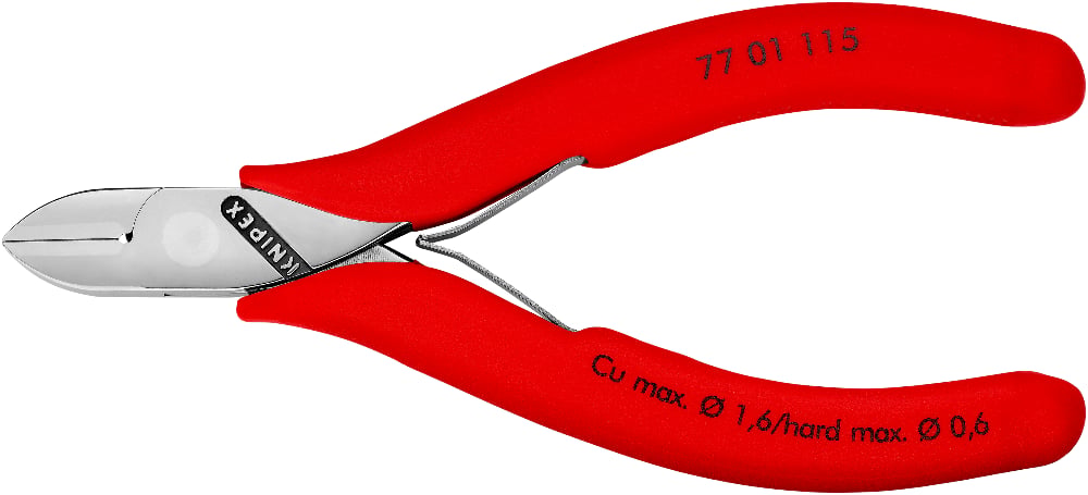 KNIPEX Electronics Diagonal Cutting Pliers, 115mm