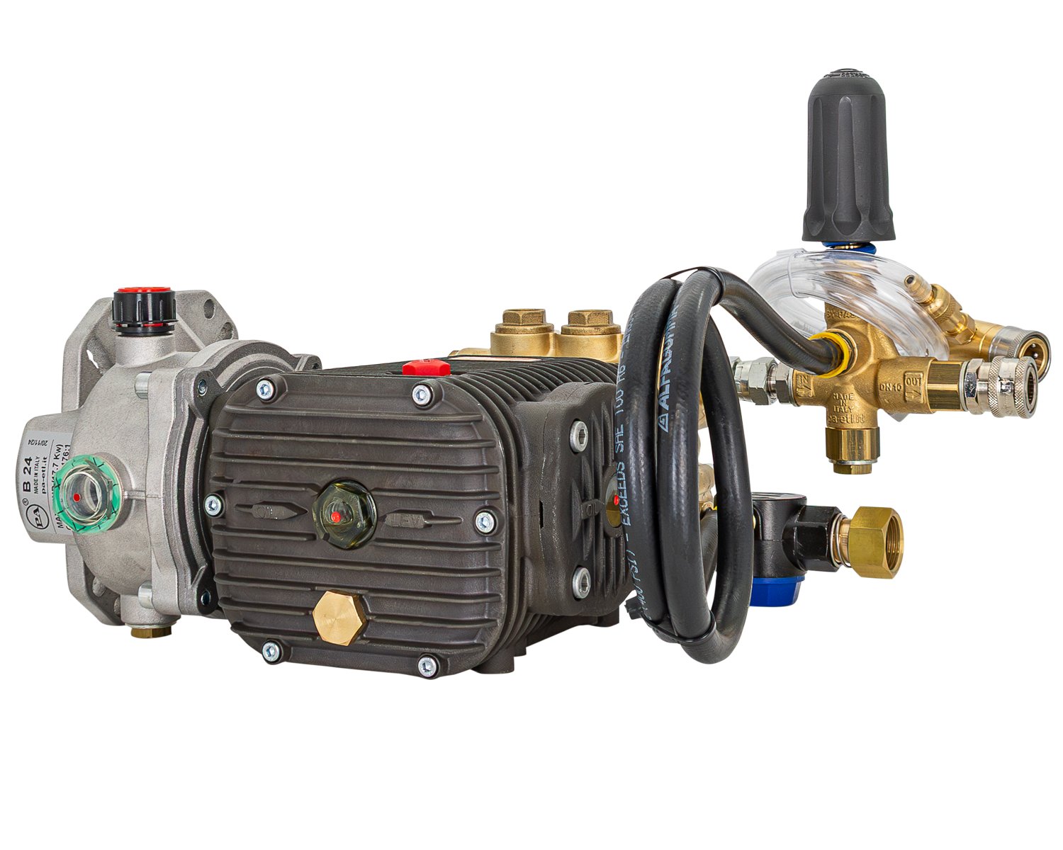 BE 4,000 PSI Pump Assembly - RW Series, 1", Keyed Shaft | RW4040 ASSY + GEAR BOX