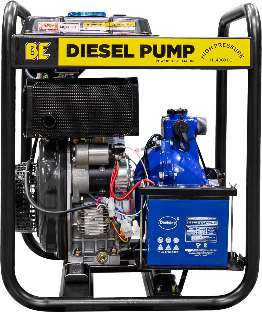 BE 1.5" Water Transfer Pump, 300 L/min - Powerease 6hp, Electric | HD15601-RE