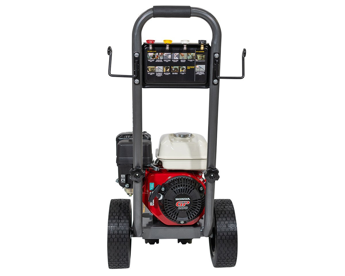 BE 3,000 PSI Petrol Pressure Washer - Honda GP200, Comet Pump | BAR3065C-HG