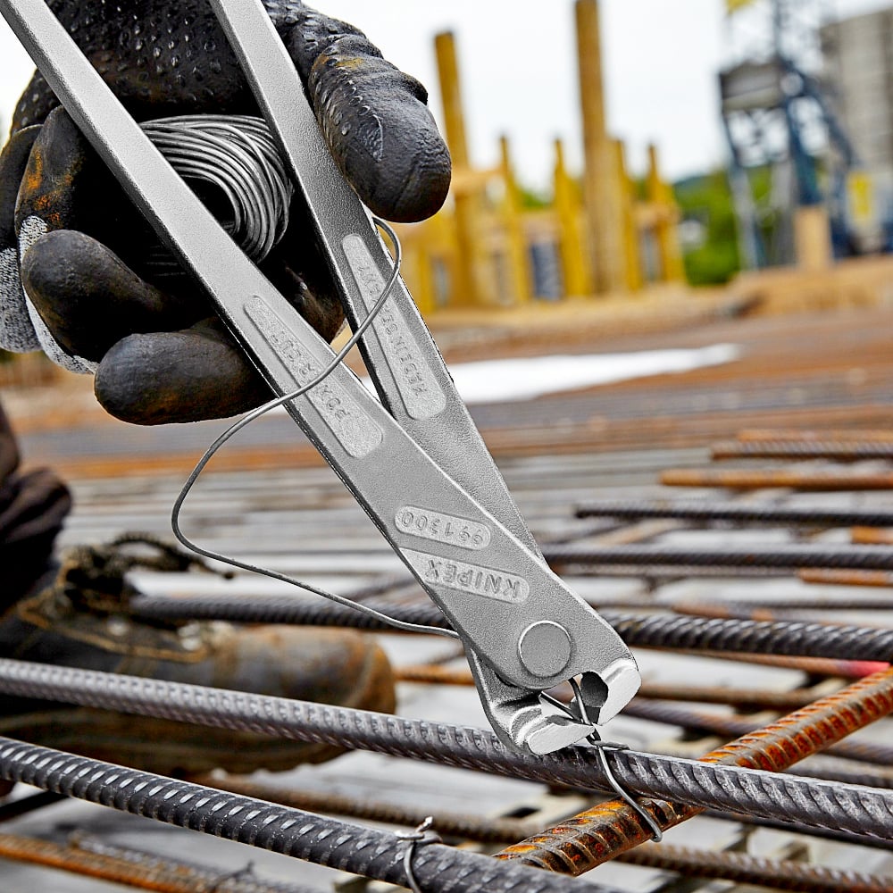 KNIPEX Pliers Nipper Concrete 300mm Hi/Lever Chrome (Powercut)