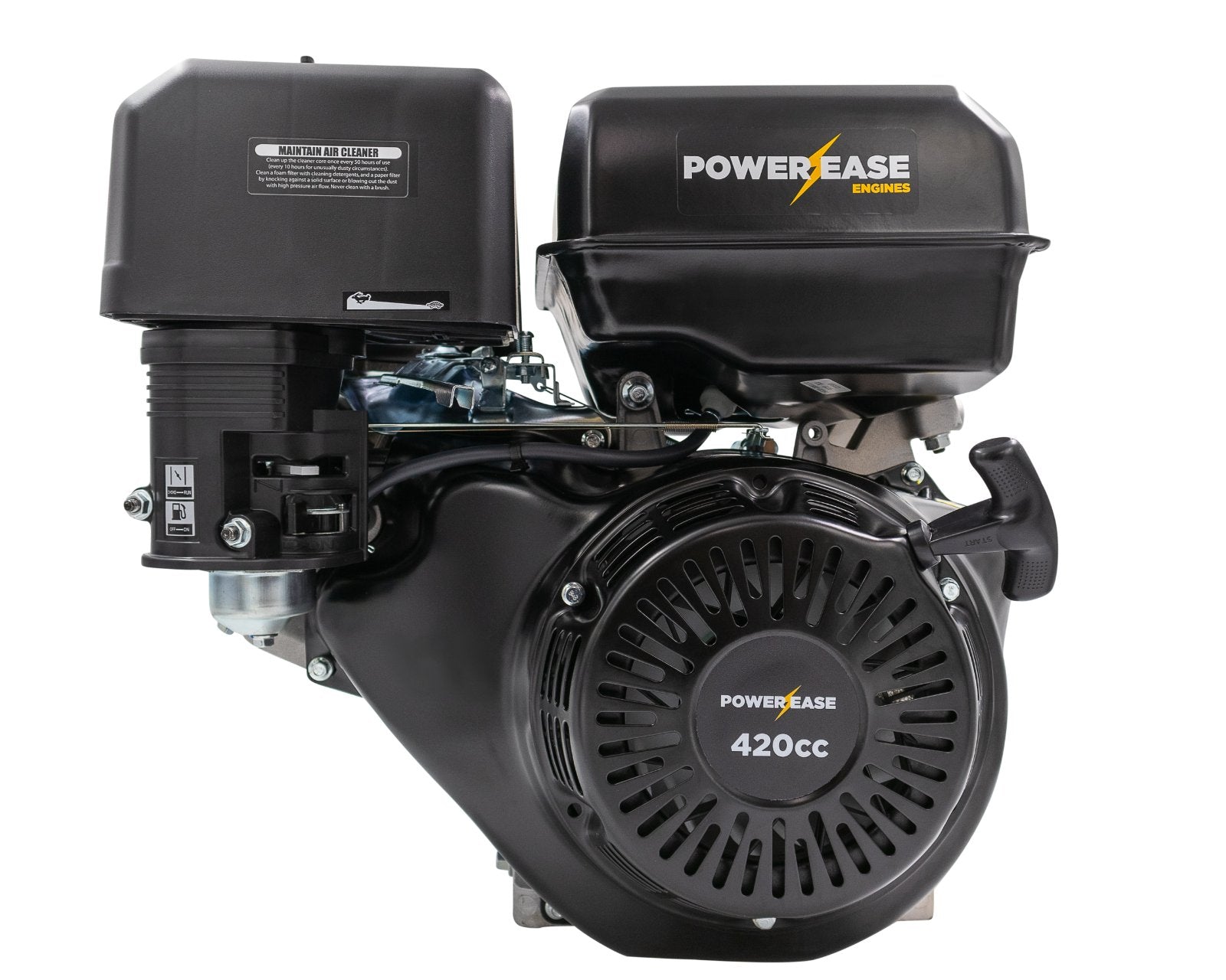Powerease 15hp Petrol Engine - Recoil Start | R420-RQ