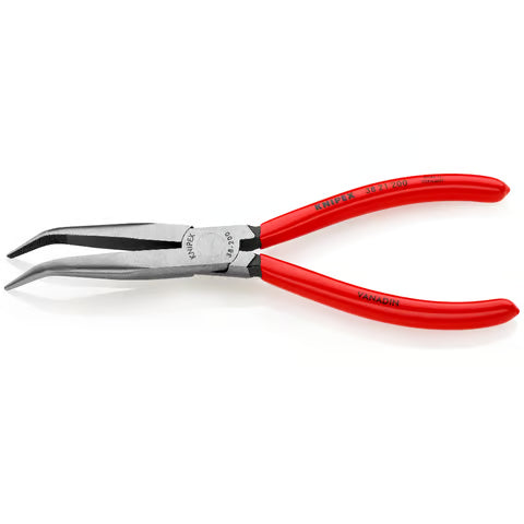 KNIPEX Pliers Mech 200mm Plas 40Deg Bent
