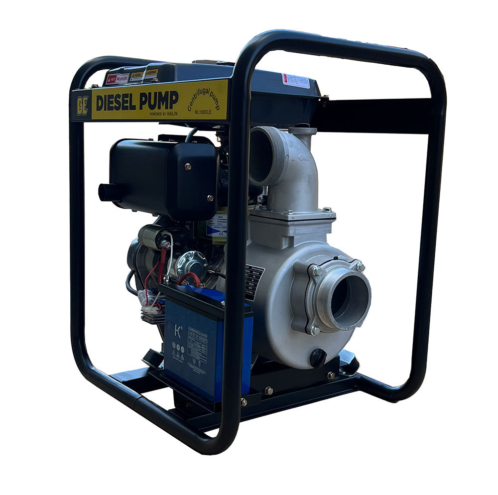 BE 4" Water Transfer Pump, 1,600 L/min - Powerease 10hp, Electric | WD4010-RE