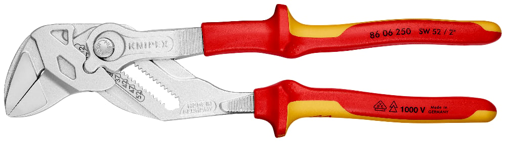 KNIPEX Pliers Wrench 250mm 1000V VDE