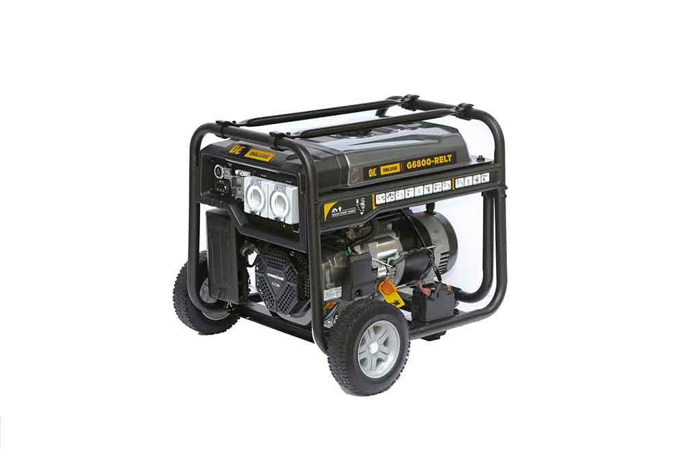 BE 6.8kVA Petrol Generator - Deluxe | G6800-RELT
