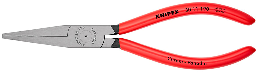 KNIPEX Flat Nose Pliers 190mm