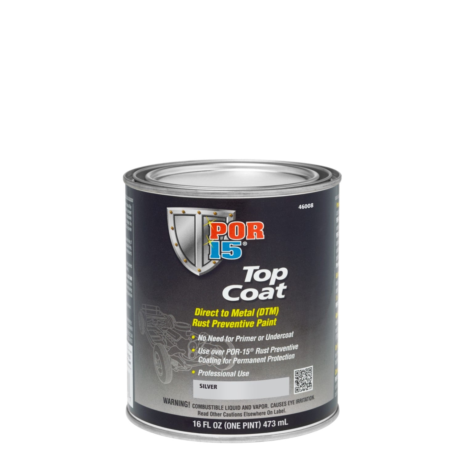 Top Coat | Gloss Silver - Pint