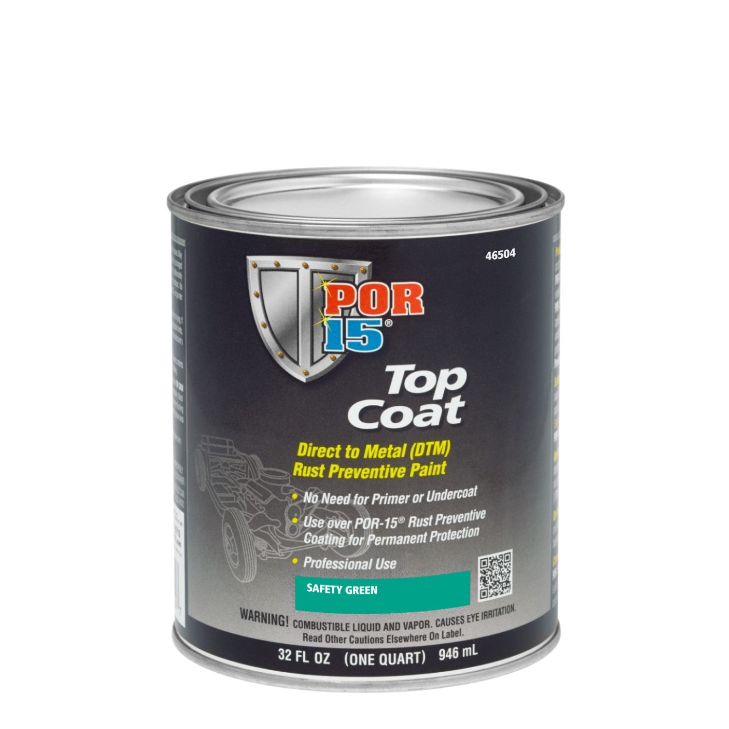 Top Coat | Safety Green - Quart