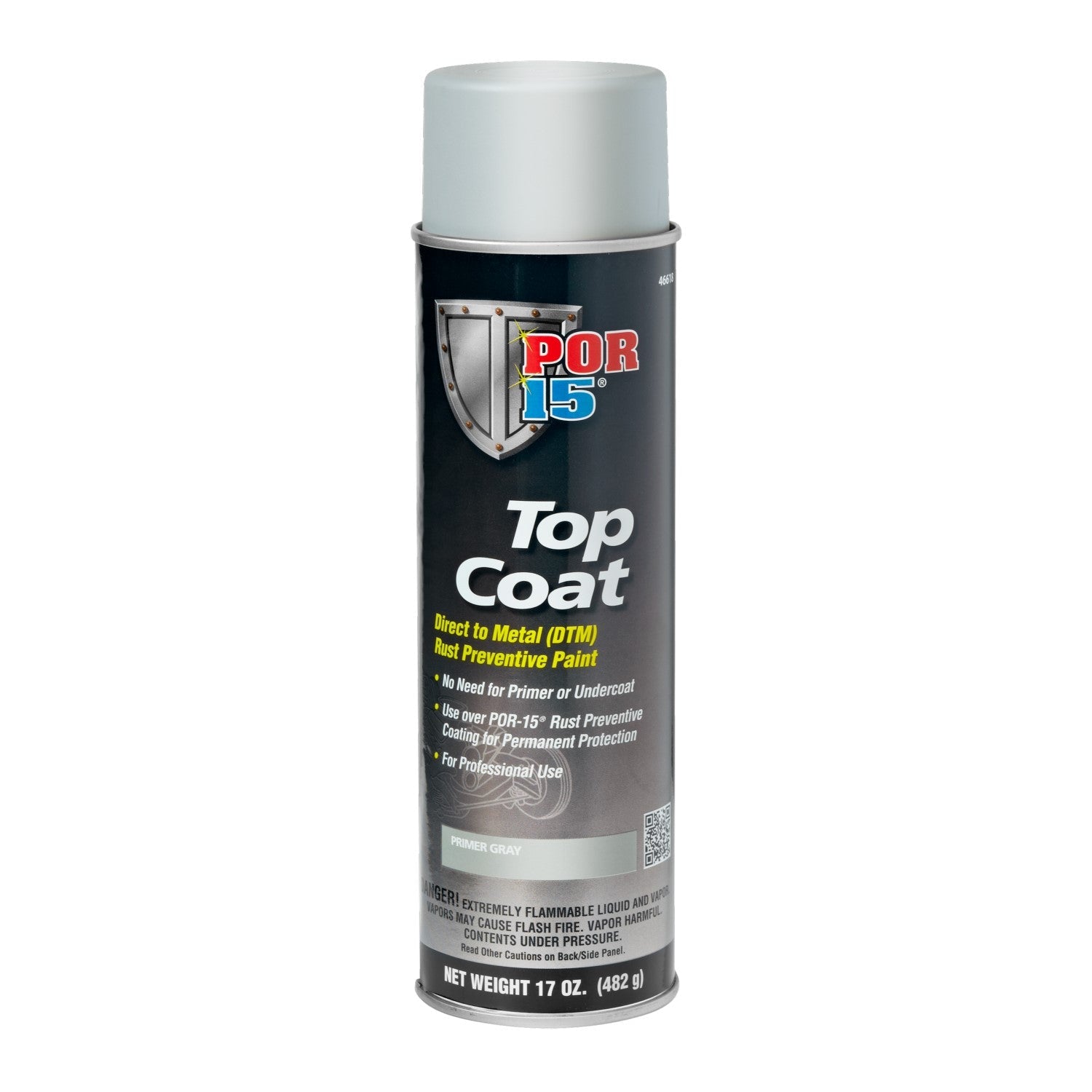 Top Coat | Flat Gray - Aerosol