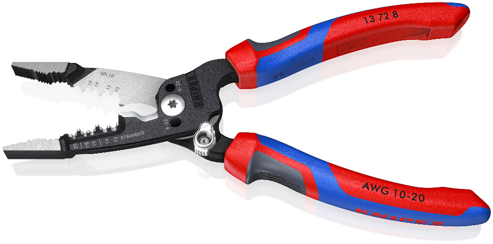 KNIPEX Forged Wire Stripping Pliers, 200mm