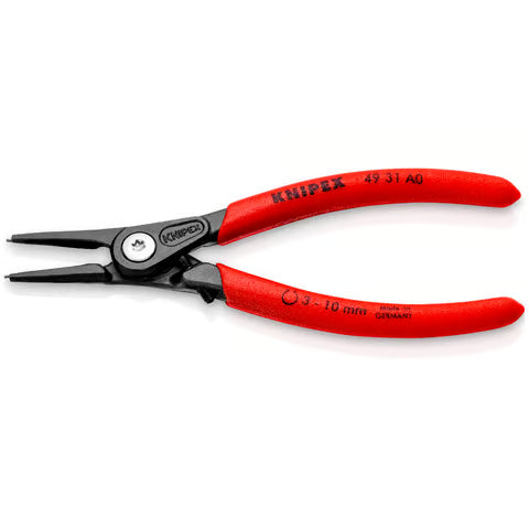 KNIPEX Precision Circlip Pliers External Straight 140mm with Overstretch Limiter