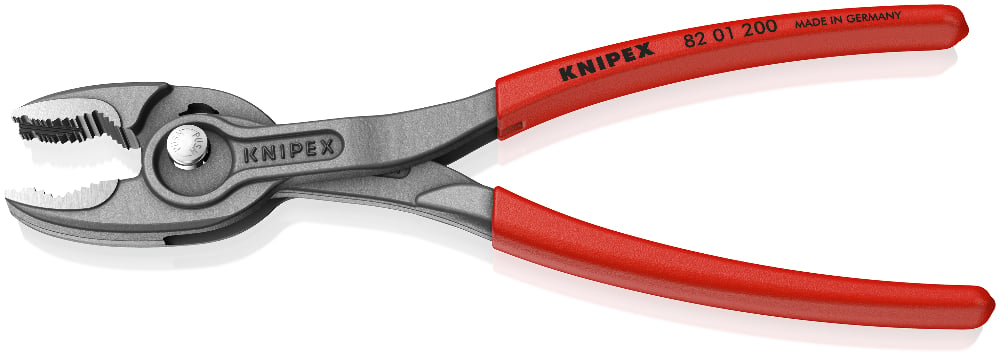 KNIPEX Pliers, TwinGrip Slip Joint, 200mm