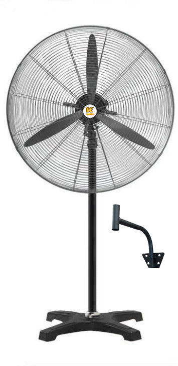 BE 750mm Pedestal Fan - Industrial, Wall Combo | FSB75 COMBO
