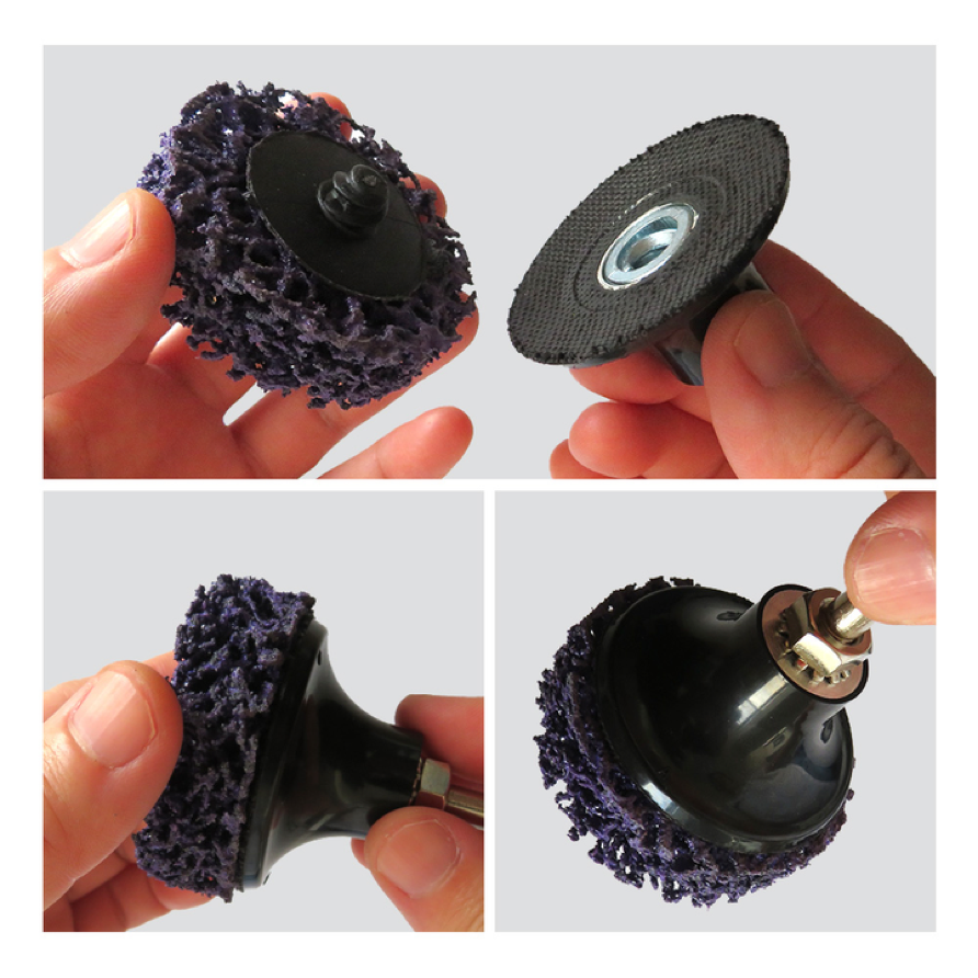 50mm Purple Quick Change Strip & Clean Discs