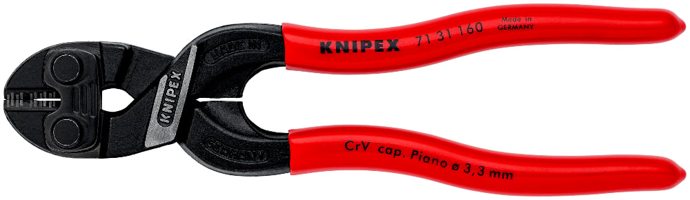 KNIPEX Pliers Compact Bolt Cutter, 160mm