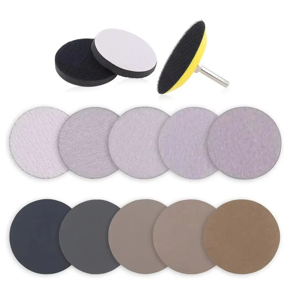 50PC 3In (75mm) Wet & Dry Sanding Disc