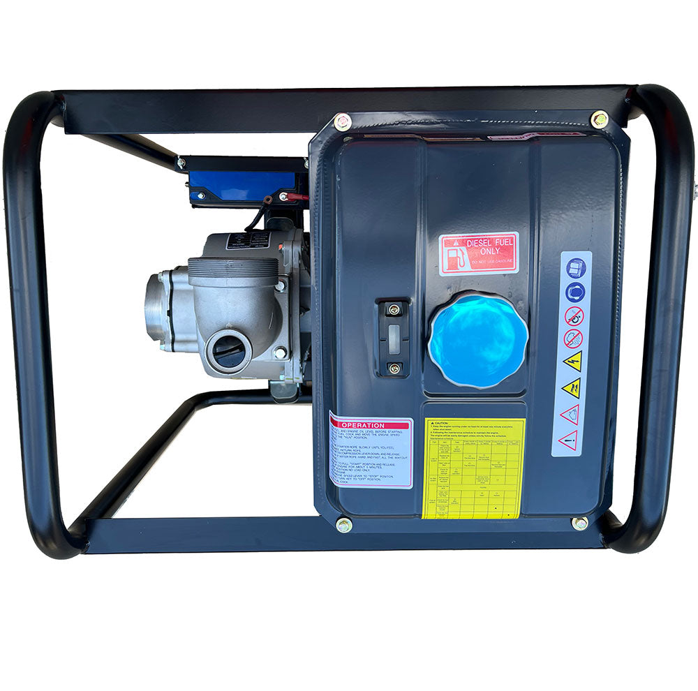 BE 4" Water Transfer Pump, 1,600 L/min - Powerease 10hp, Electric | WD4010-RE