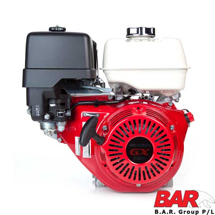 Honda 13hp Petrol Engine - 1" Threaded P Shaft, Recoil Start | GX390 UT2PXUZ