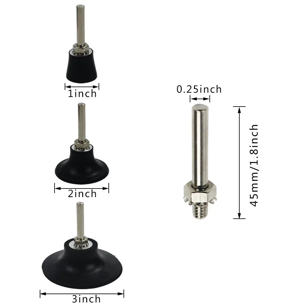 5PC QC Back Up Sanding Pads