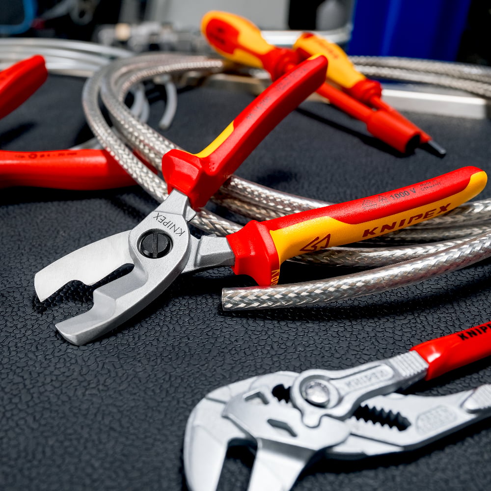 KNIPEX Pliers Wrench 180mm Plas