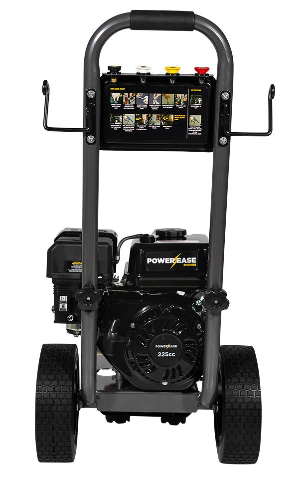 BE 3,100 PSI Petrol Pressure Washer - Powerease R225, 8.7 L/min | BAR3170A-R