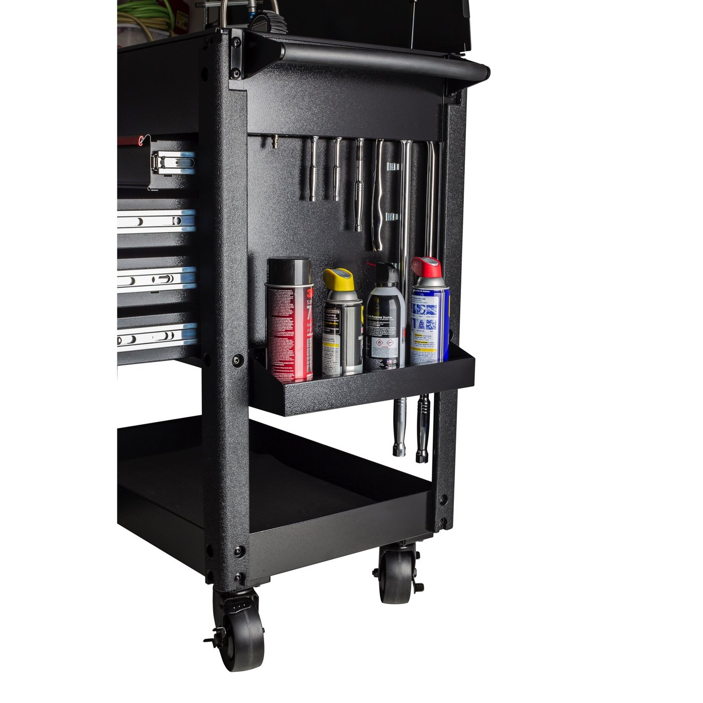 Powerbuilt 5 Drawer Rolling Tool Box Service Cart