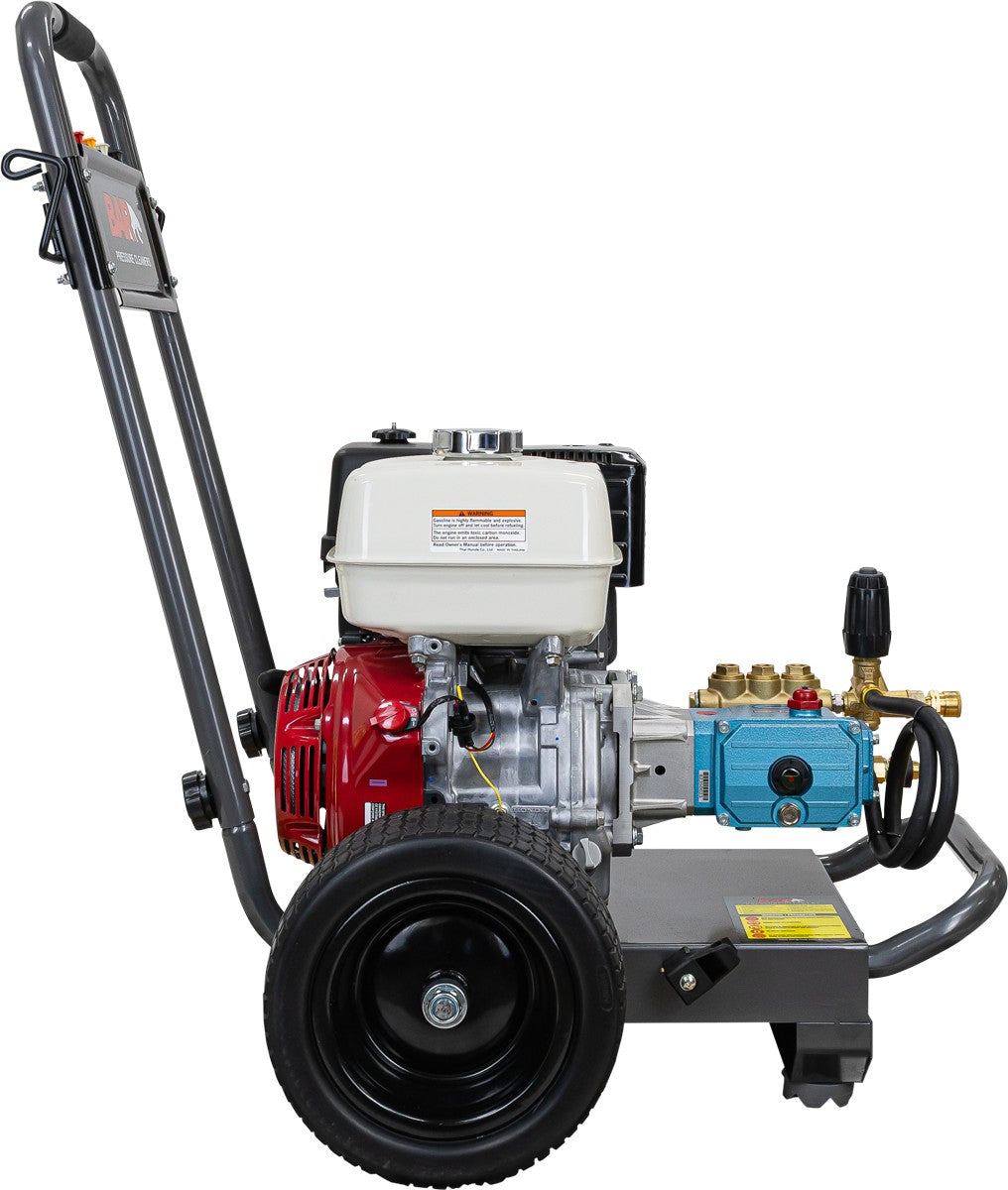 BE 4,000 PSI Petrol Pressure Washer - Honda GX390, Cat Pumps | BAR4013J-H