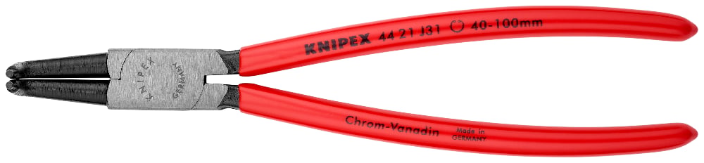 KNIPEX Pliers Circlip 40-100mm Int Bent 215mm
