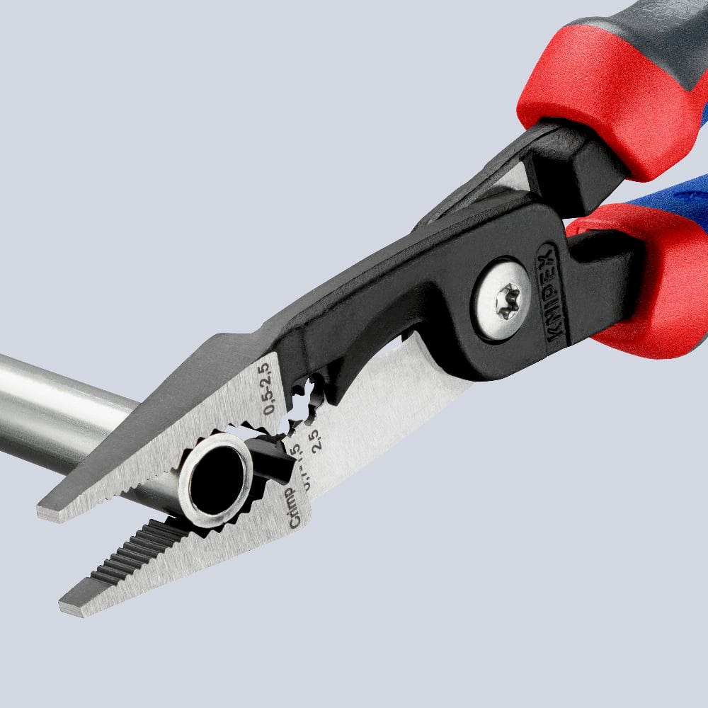 KNIPEX 6-in-1 Electrical Installation Pliers 200mm
