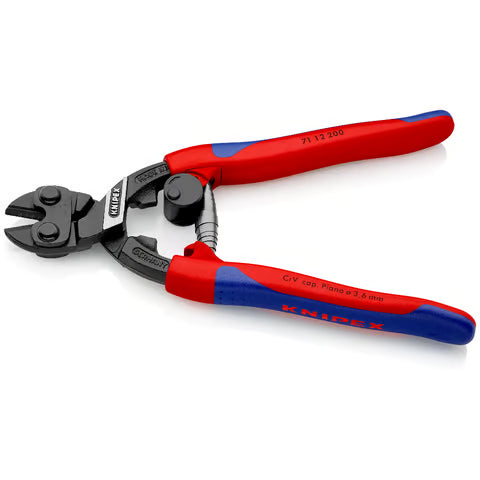 KNIPEX Mini Bolt Cutter 200mm Hi/Lever W/Spring
