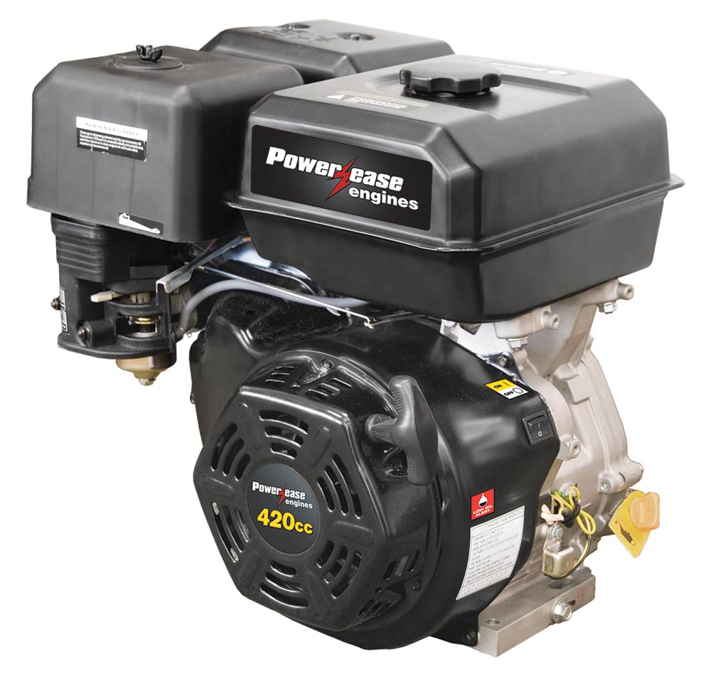 Powerease 15hp Petrol Engine - Recoil Start | R420-RQ