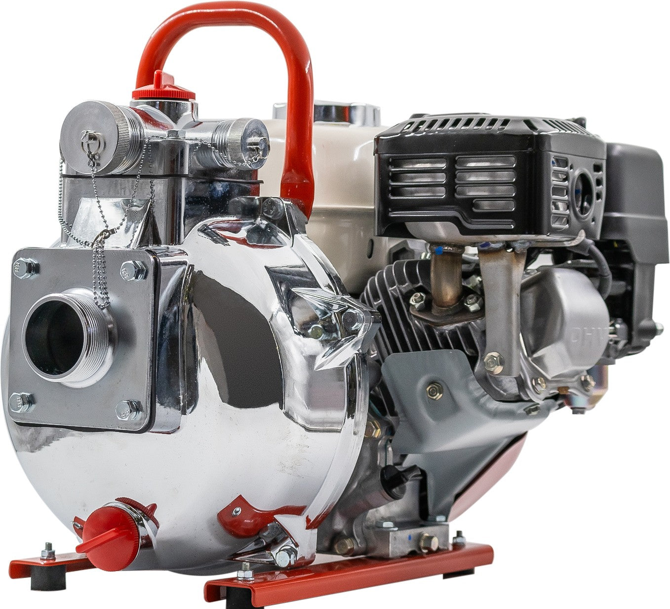 BE 1.5" Fire Fighting Pump, 450 L/min - Honda 6.5hp, Recoil, Handlekit | HP20650-HA